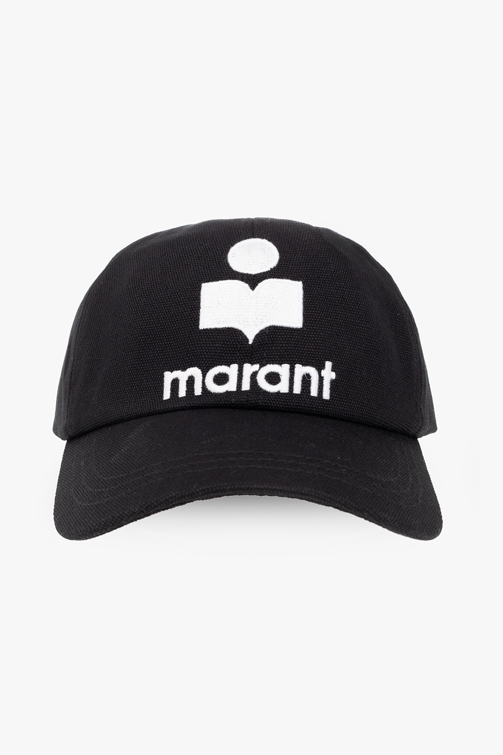 Tyron Cap Woman black and ecru | ISABEL MARANT Official
